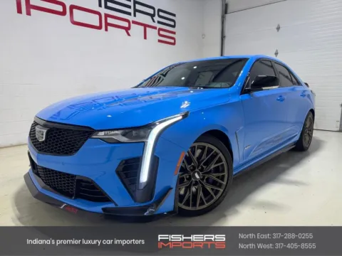 Blue 2023 Cadillac CT4 V-Series for sale in Fishers, IN