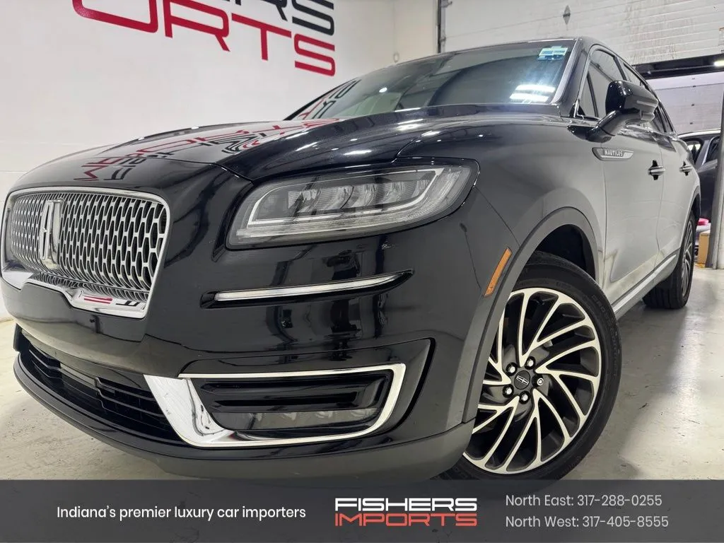Black 2020 Lincoln Nautilus Reserve for sale in Fishers, IN