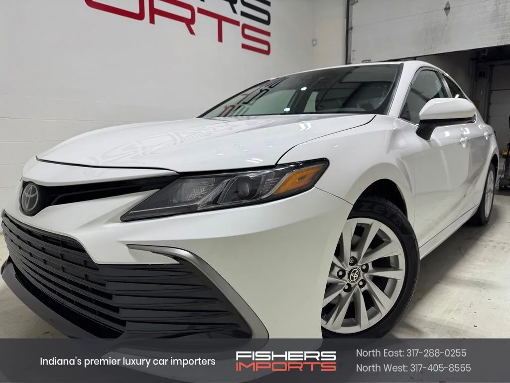 White 2024 Toyota Camry LE for sale in Fishers, IN