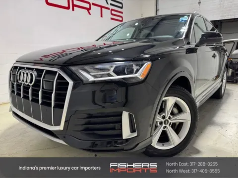 Black 2023 Audi Q7 45 Premium Plus for sale in Fishers, IN
