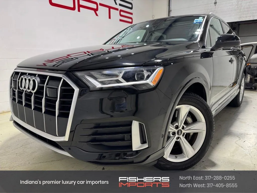 Black 2023 Audi Q7 45 Premium Plus for sale in Fishers, IN