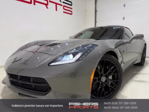 Gray 2015 Chevrolet Corvette Stingray for sale in Fishers, IN