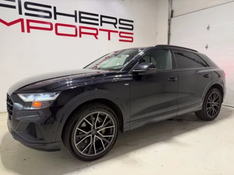Photos of 2019 Audi Q8 quattro Progressiv 55 TFSI for sale in Fishers, IN at Fishers Imports - North East