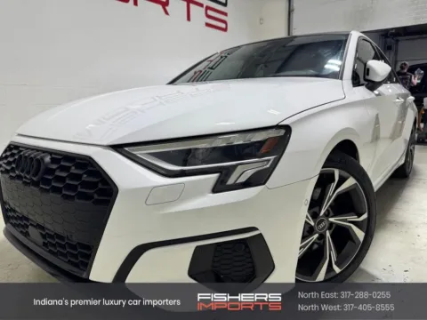 White 2023 Audi A3 40 Premium Plus for sale in Fishers, IN
