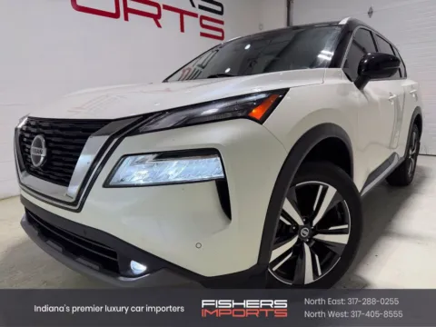 White 2021 Nissan Rogue SL for sale in Fishers, IN