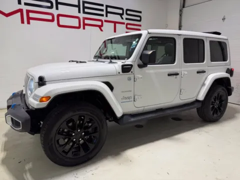 Photos of 2023 Jeep Wrangler Sahara 4xe for sale in Fishers, IN at Fishers Imports - North East
