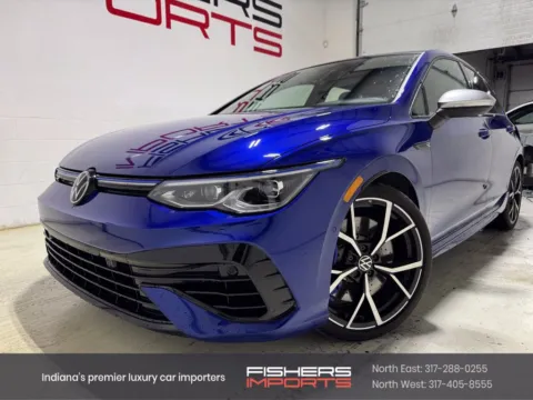 Blue 2024 Volkswagen Golf R 2.0T for sale in Fishers, IN