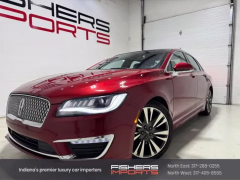 Red 2017 Lincoln MKZ Hybrid Reserve for sale in Fishers, IN