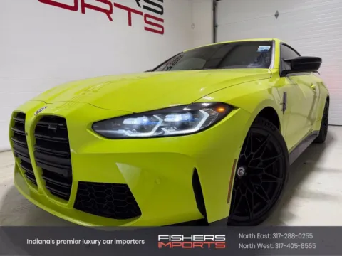 Yellow 2023 BMW M4 Competition for sale in Fishers, IN