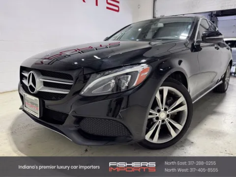 Black 2015 Mercedes-Benz C-Class C 300 for sale in Fishers, IN