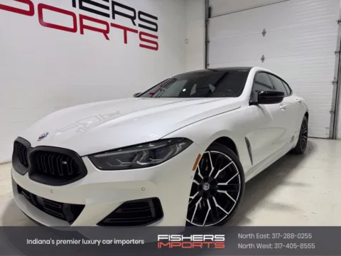 White 2023 BMW 8 Series M850i xDrive Gran Coupe for sale in Fishers, IN