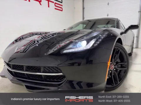 Black 2015 Chevrolet Corvette Stingray Z51 for sale in Fishers, IN