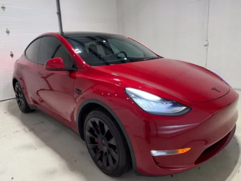 Another view of 2021 Tesla Model Y Long Range for sale in Fishers, IN at Fishers Imports - North East