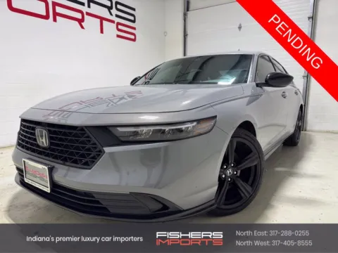 Gray 2024 Honda Accord Hybrid Sport-L for sale in Fishers, IN