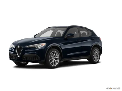 Black 2019 Alfa Romeo Stelvio Ti Sport for sale in Fishers, IN