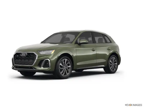 Green 2022 Audi Q5 45 S line Premium for sale in Fishers, IN
