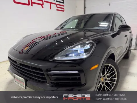 Black 2022 Porsche Cayenne Coupe for sale in Fishers, IN
