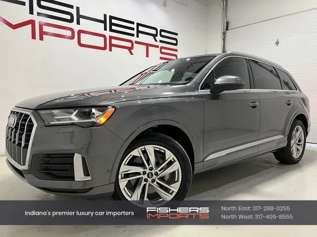フュージョン純正　ユーログレー Used 2022 Audi Q7 45 Premium for sale in Fishers, IN at Fishers
