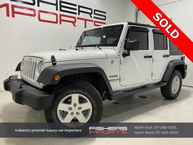 2017 Jeep Wrangler Unlimited Sport for sale in Fishers, IN