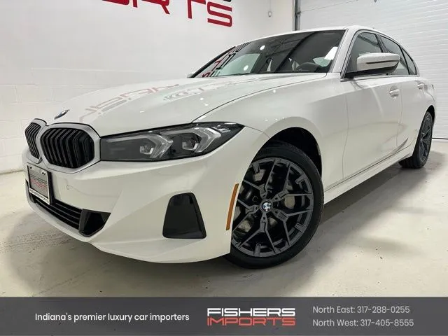 White 2025 BMW 3 Series 330i xDrive for sale in Fishers, IN