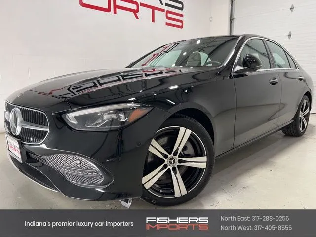 Black 2025 Mercedes-Benz C-Class C 300 for sale in Fishers, IN