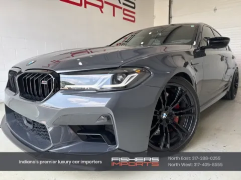 Gray 2021 BMW M5 Competition for sale in Fishers, IN
