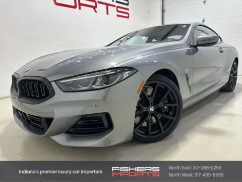 Gray 2024 BMW 8 Series 840i for sale in Fishers, IN
