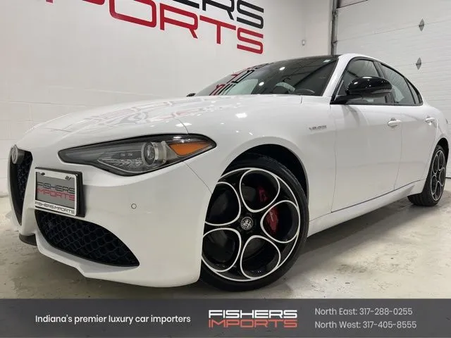 White 2023 Alfa Romeo Giulia Veloce for sale in Fishers, IN