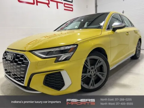 Yellow 2023 Audi S3 2.0T Premium for sale in Fishers, IN