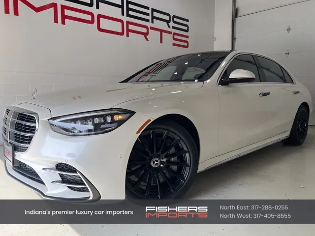 White 2022 Mercedes-Benz S-Class S 500 for sale in Fishers, IN