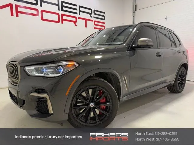 Gray 2023 BMW X5 M50i for sale in Fishers, IN
