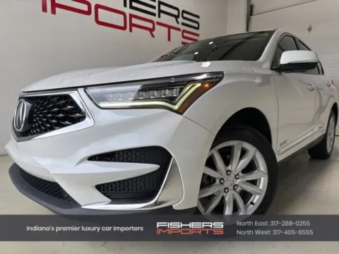 White 2021 Acura RDX for sale in Fishers, IN