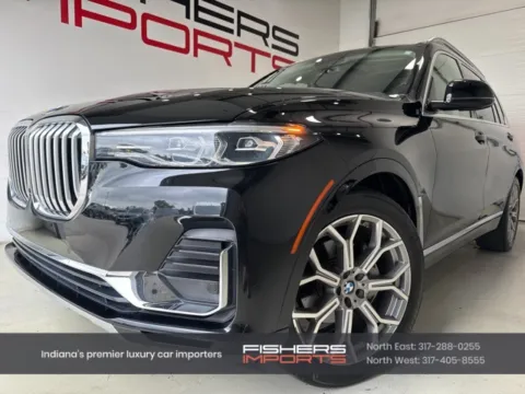 Black 2019 BMW X7 xDrive40i for sale in Fishers, IN