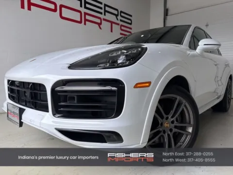 White 2022 Porsche Cayenne Coupe for sale in Fishers, IN