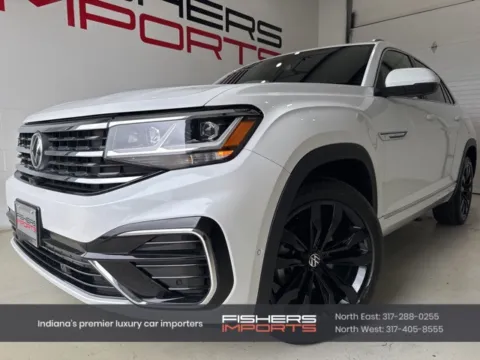 White 2022 Volkswagen Atlas Cross Sport 3.6L V6 SEL Premium R-Line for sale in Fishers, IN