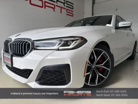White 2022 BMW 5 Series 530i xDrive for sale in Fishers, IN