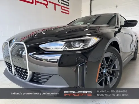 Black 2023 BMW i4 eDrive35 for sale in Fishers, IN