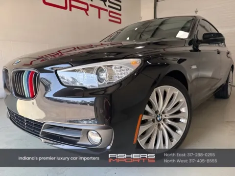 Black 2017 BMW 5 Series 535i xDrive Gran Turismo for sale in Fishers, IN