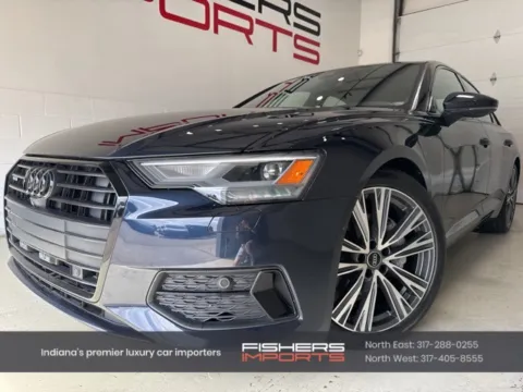 Blue 2022 Audi A6 2.0T Premium for sale in Fishers, IN