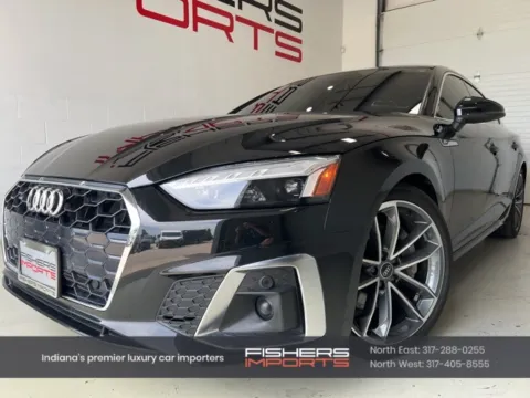 Black 2023 Audi A5 Sportback 45 S line Premium for sale in Fishers, IN