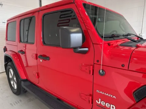 More photos of 2020 Jeep Wrangler Unlimited Sahara at Fishers Imports - North East, IN