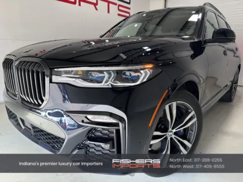 Black 2022 BMW X7 M50i for sale in Fishers, IN
