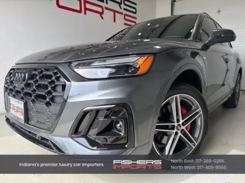 Gray 2024 Audi Q5 e 55 Premium Plus for sale in Fishers, IN