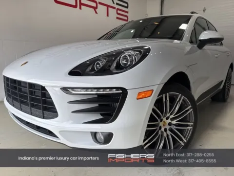 White 2016 Porsche Macan S for sale in Fishers, IN