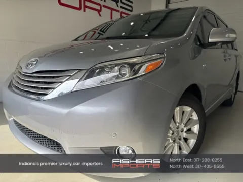 Silver 2016 Toyota Sienna Limited Premium for sale in Fishers, IN