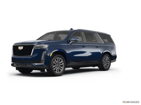 Blue 2023 Cadillac Escalade ESV Sport Platinum for sale in Fishers, IN