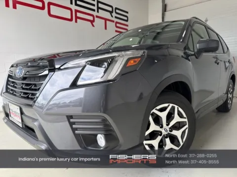 Gray 2023 Subaru Forester Premium for sale in Fishers, IN