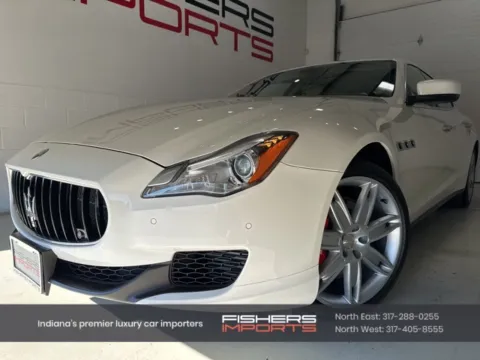 White 2014 Maserati Quattroporte S Q4 for sale in Fishers, IN