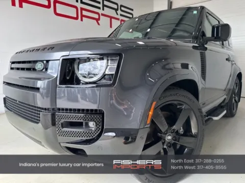 Gray 2024 Land Rover Defender 90 V8 for sale in Fishers, IN