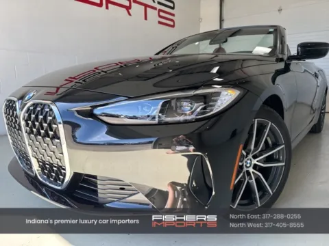 Black 2022 BMW 4 Series 430i xDrive for sale in Fishers, IN